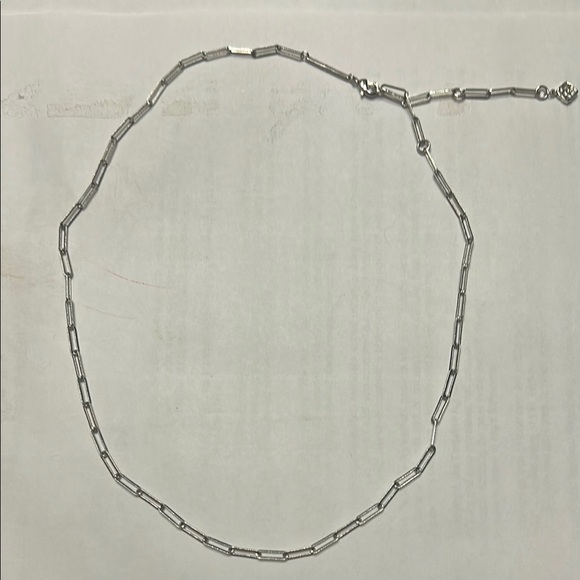 Kendra Scott Elegant Silver Chain Necklace - Picture 1 of 2
